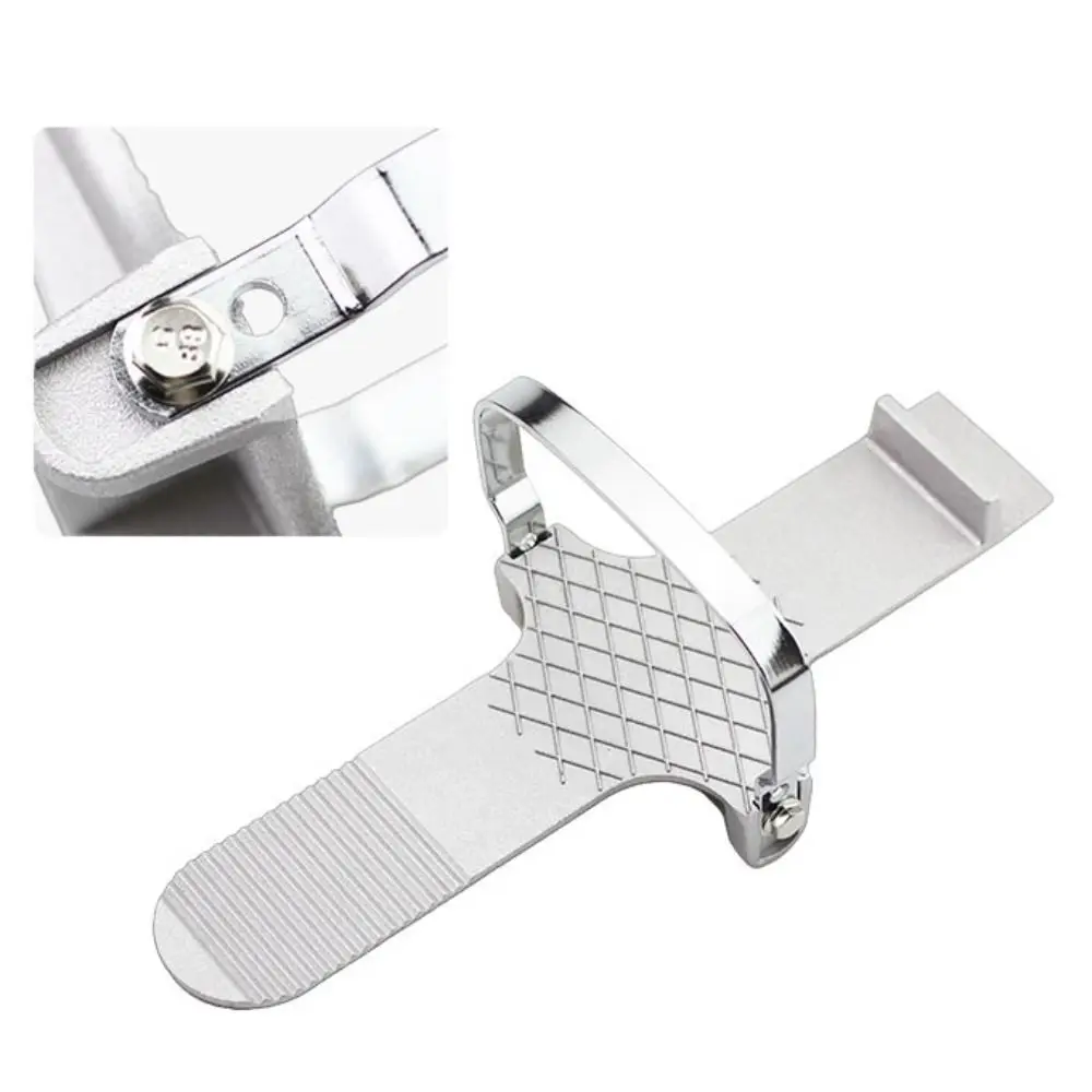 

Practical Adjustable Gypsum Board Lifter Safe Silver Board Carrier Aluminum Zinc Non-slip Lifting Tile Tool Home