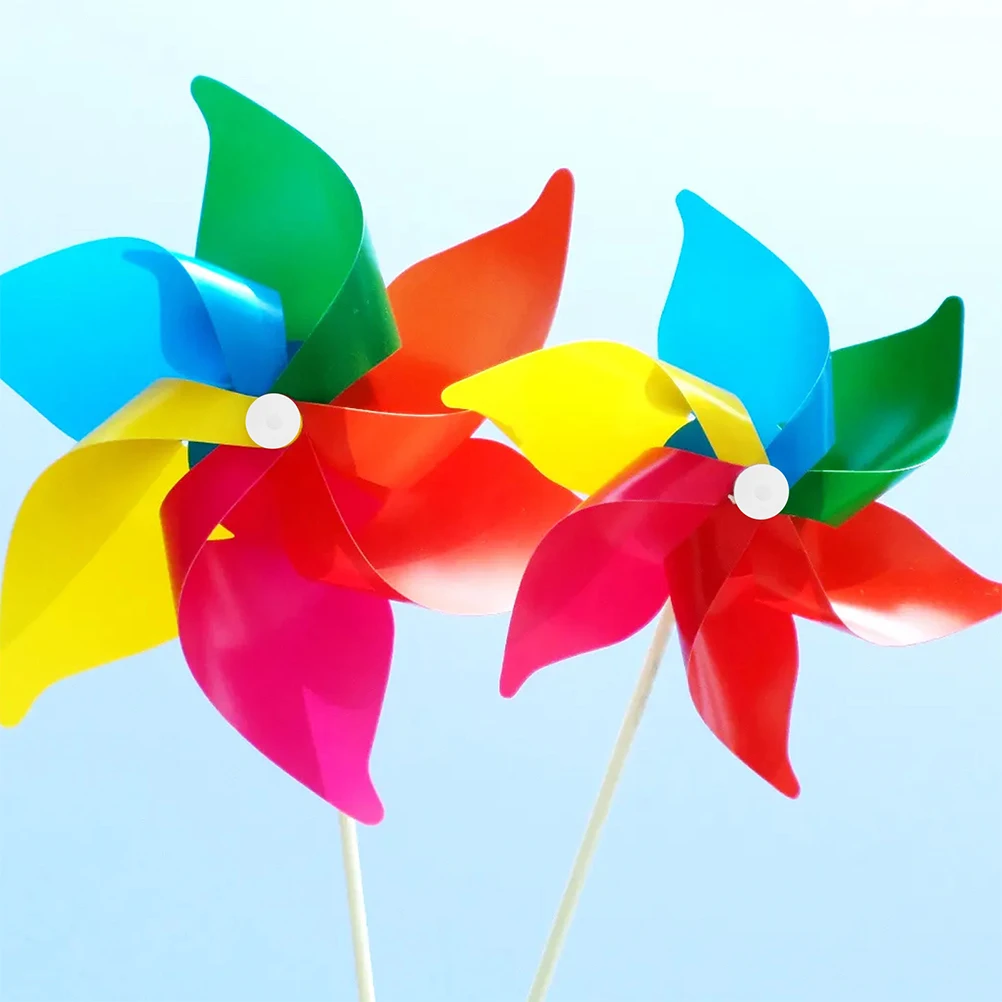 

30Pcs Durable String Windmill Buckle Fasteners for Colorful Outdoor Decoration Pinwheels Accessories