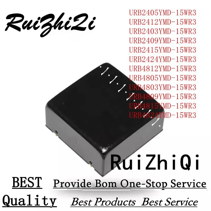 10PCS/LOT URB4803YMD-15WR3 URB4805YMD-15WR3 URB4809YMD-15WR3 URB4812YMD-15WR3 URB4815YMD-15WR3 URB4824YMD-15WR3 15W DC/DC POWER