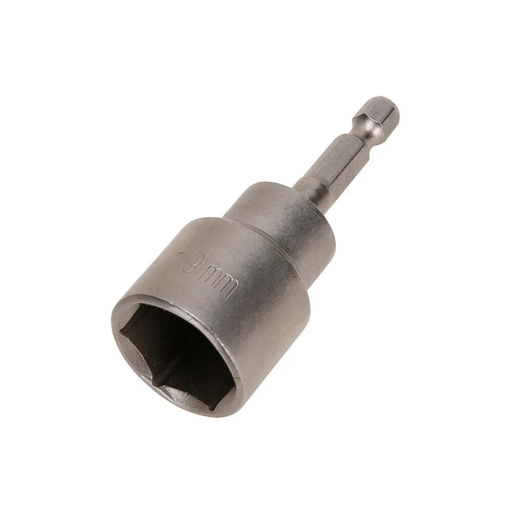 Adaptador de enchufe hexagonal de 19mm para taladro, herramienta de controlador de impacto, piezas de reparación de alta calidad para coche, adaptador de broca de mano