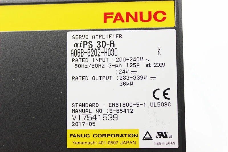 Brand New Fanuc Ac Servo Drive A06B-6202-H030 Amplifier Module For CNC Machinery