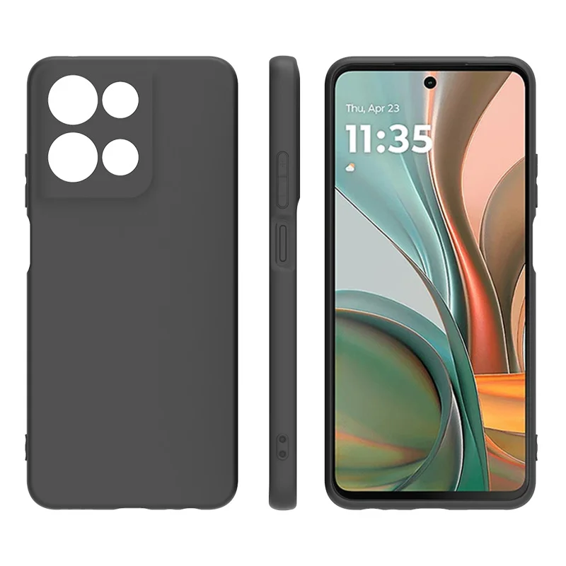 

For Moto G Play 5G 2025 Case TPU Soft Slim Black Matte Silicone Case For Motorola Moto G Play 2025 Back Cover GPlay 2025 Bumper