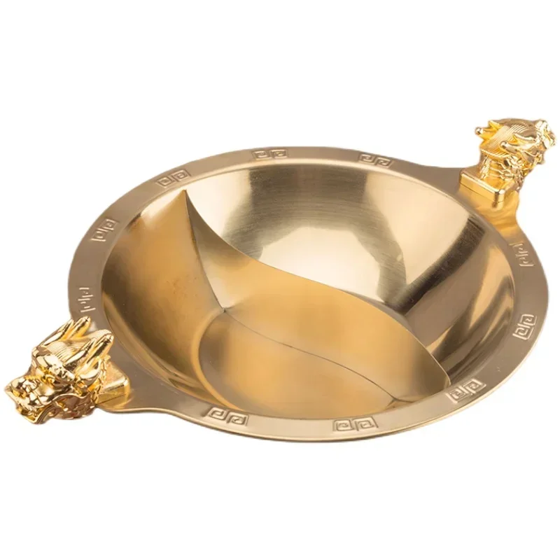 

Hot salesCreative Mother Mandarin Duck Hot Pot Gold-Plated Faucet Pot Thickened Stainless Steel Characteristic Hot Pot
