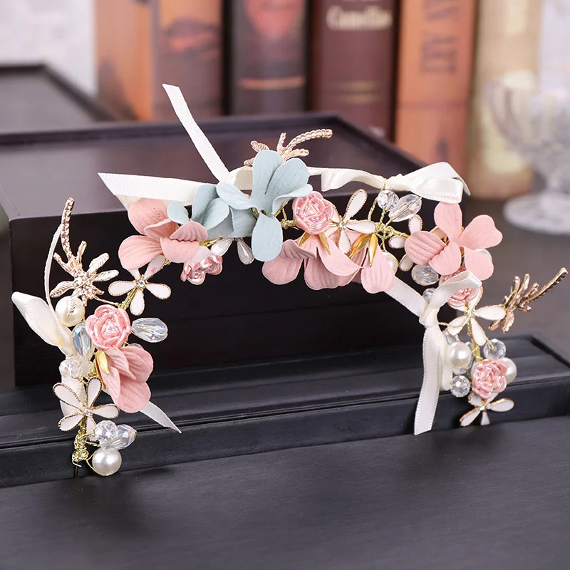 Pearls Hairband Women Flower Headpiece Make You Stand Out In d Great Gift For Your Kid