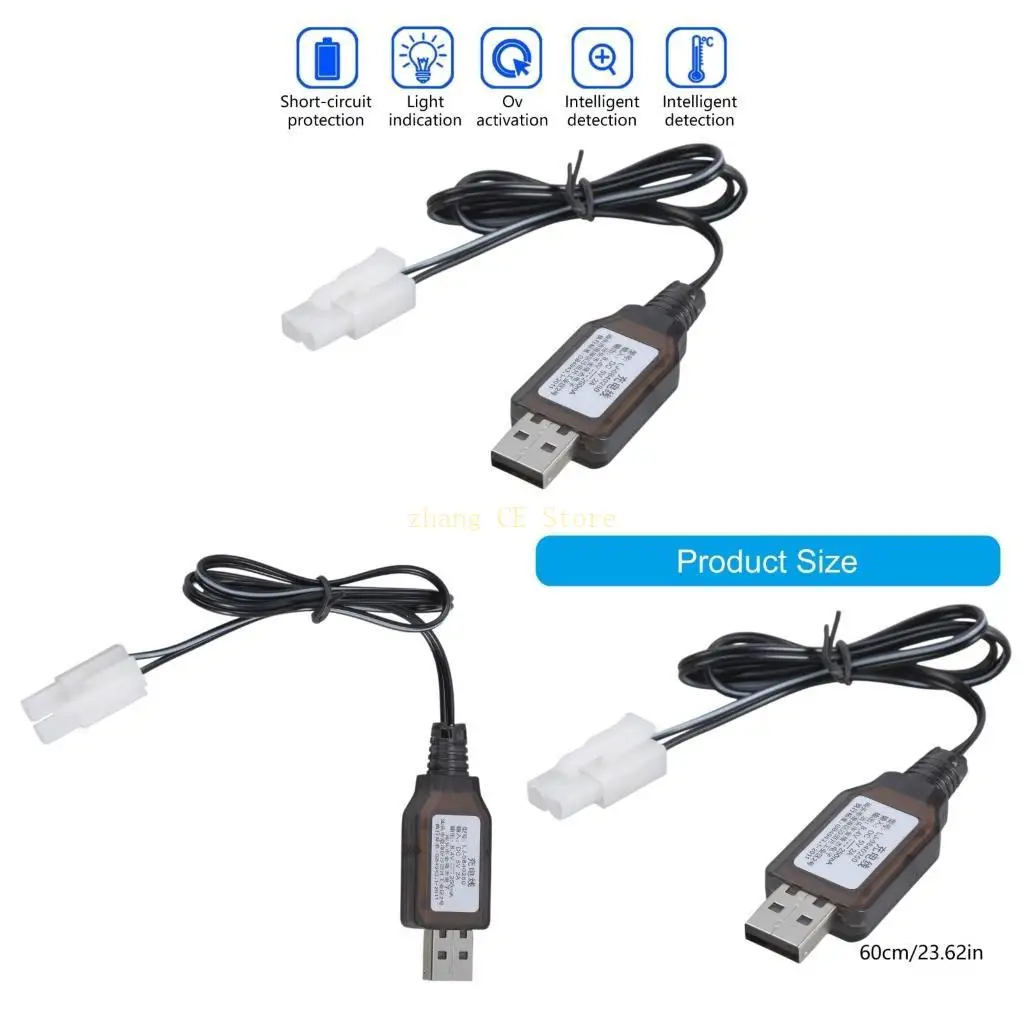 

M5TD USB -зарядный кабель для 8,4 В удаленных автомобильных батарей L6.2 2p Прогрозии 250 мА