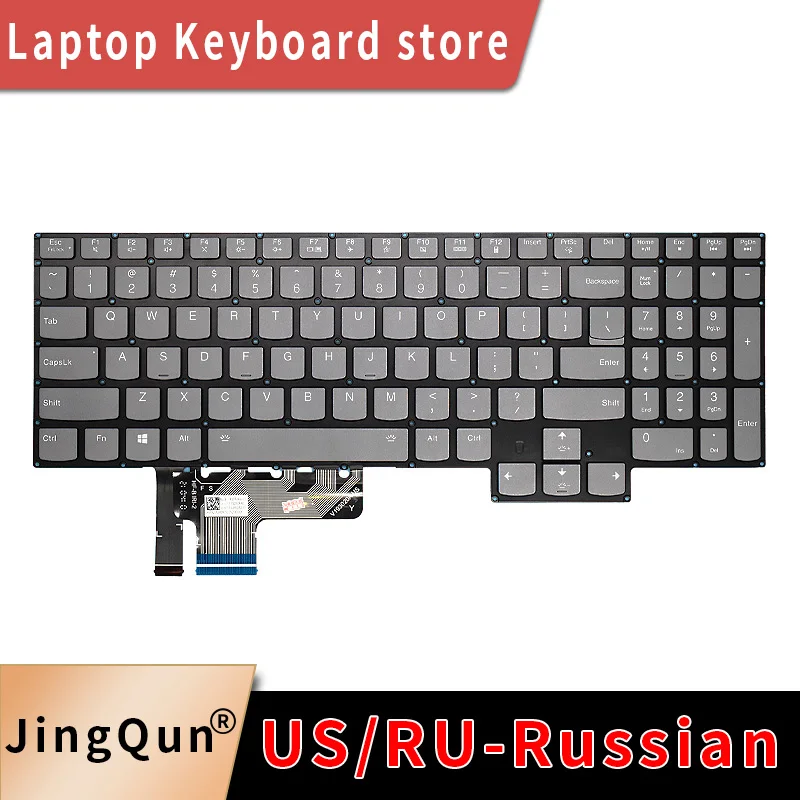 US/Russian RGB Backlight Keyboard for Lenovo Legion S7-15ARH5 S7-15ACH6 S7-15IMH5 PR5SYBG PR5SYPerkeyCB With Backlit