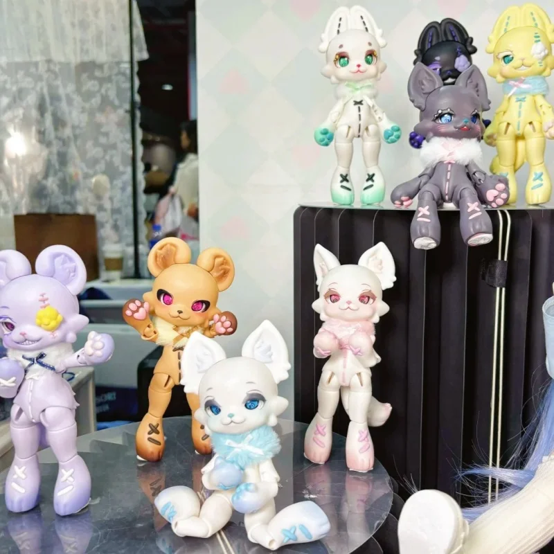 

For Adult Collector New Ufdoll 12 Scale Bjd Blind Box Doll Uma Beast Body Cute Pet Full Set Complete Styling Collectible Art Toy