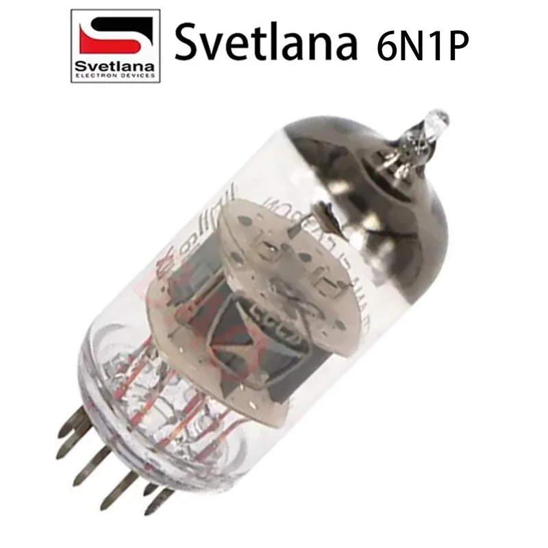 صمام صوت Svetlana-HIFI ، 6N1p ، 6N1P ، أنبوب تفريغ ، ترقية 6N1 ، ECC85 ، 6H1N ، مكبر صوت أنبوب إلكتروني ، طقم أمبير ، DIY ، رباعية متطابقة