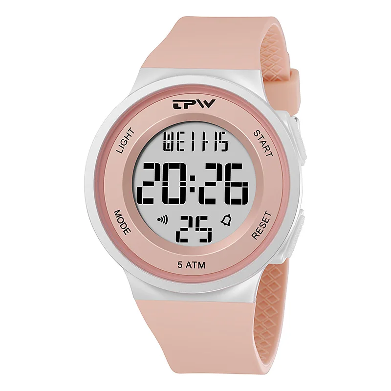 2025, LED-Armbanduhr für Damen und Herren, wasserdichte digitale Sportuhr mit Kalender, Alarm, Stoppuhr, Funktionen von Luxusdesign