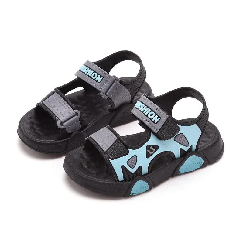 Sandalias de verano para niños, zapatos de playa informales de suela suave, sandalias deportivas antideslizantes, zapatos planos para niñas