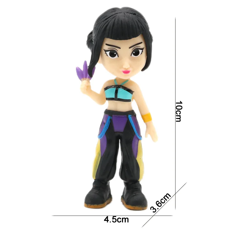 6in1 Kpop الشيطان الصيادين عمل الشكل تمثال الدمى Kpop الصيادين عمل الشكل الدمى Kpop شيطان تمثال عمل الشكل الدمى