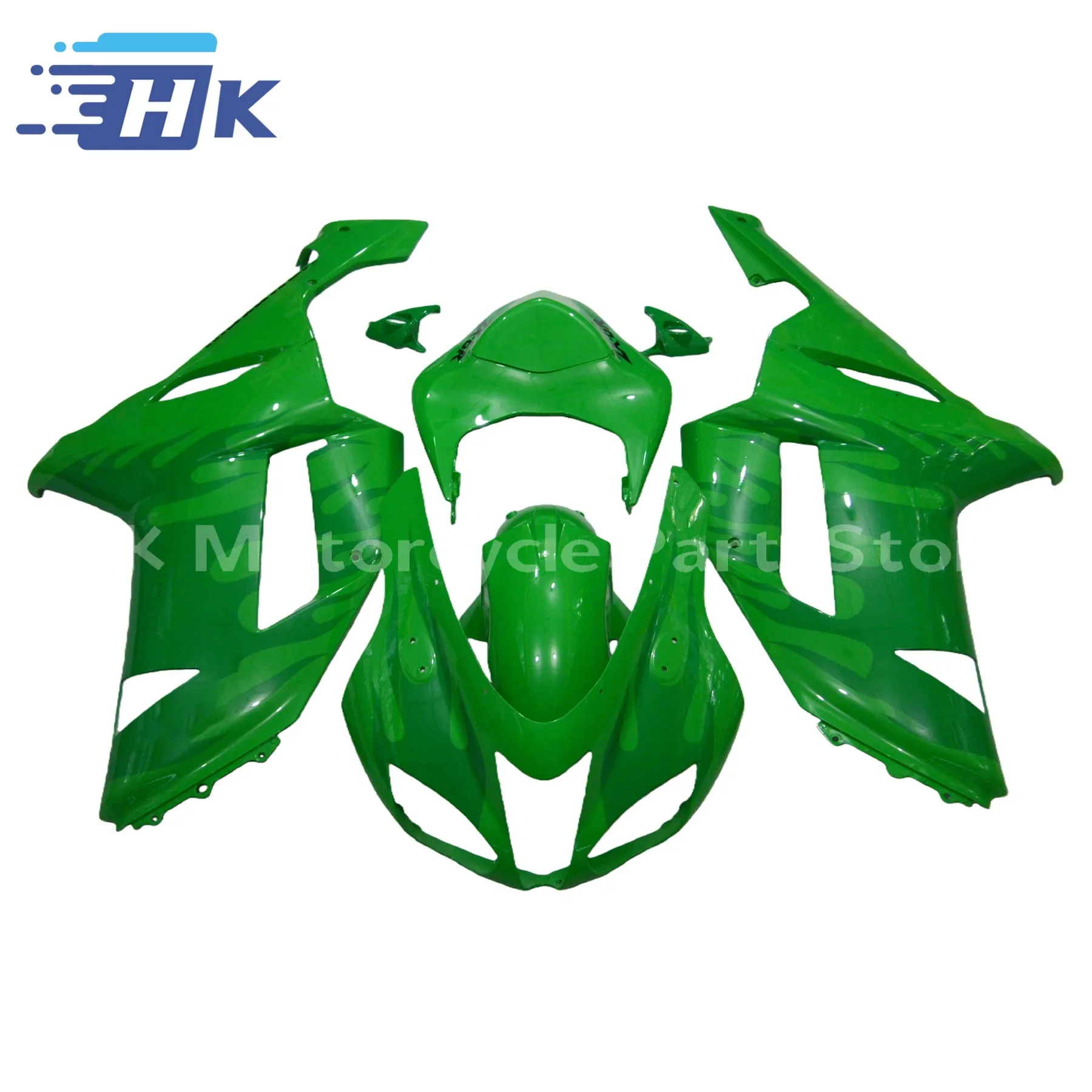 

Bodywork Fairing fit for Kawasaki ZX6R 2007 2008 Injection ABS Motorcycle Full Fairing Kit Set