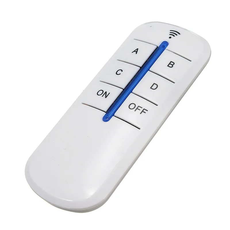AC 220V 30M 4 Ways Digital RF Lamp Remote Control Switch ON/OFF Wireless Remote Control Switch Kit For Bedroom Light Lamp