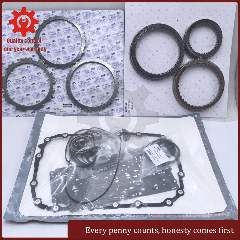 6L45 6L50 Transmission Master Repair Kit Friction Steel Kit Gasket Sealing Ring For BMW 1 3 5 Series X3 Cadillac CTS