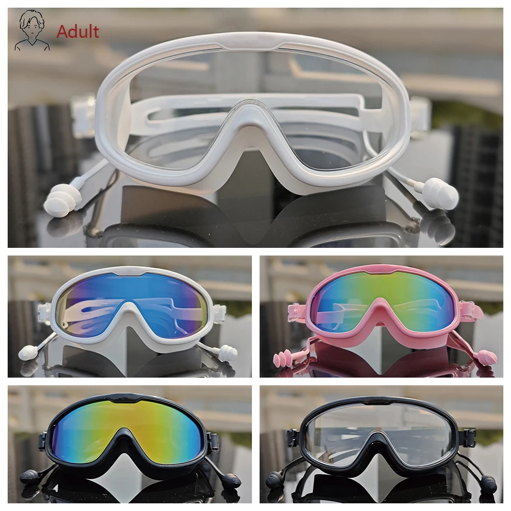 حمامات السباحة وملحقاتها نظارات الغوص للبالغين، نظارات السباحة الاحترافية للسباحة #1