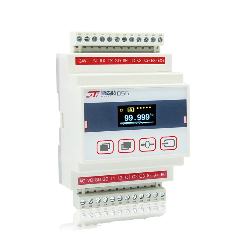 Weighing and force measurement universal display control instrument transmitter automation PLC communication control RS485