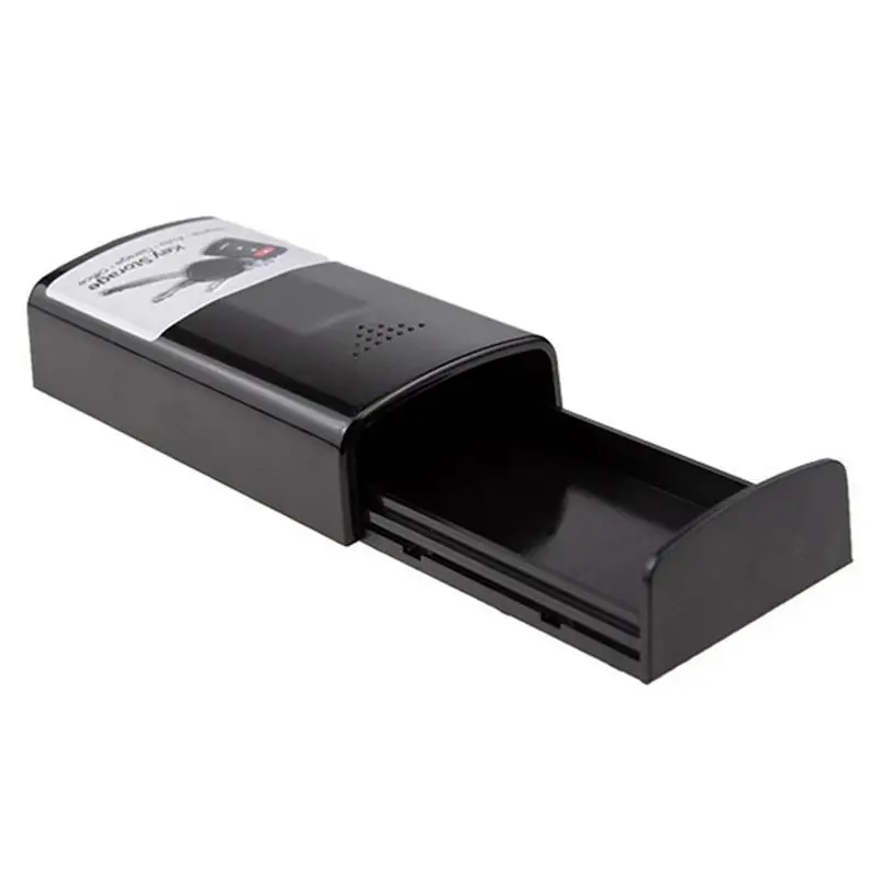 

AB59-магнитный черный сейф для ключей, держатель для автомобильных ключей, уличный тайник для автомобиля, грузовика, домашнего офиса, путешествий, простой в использовании