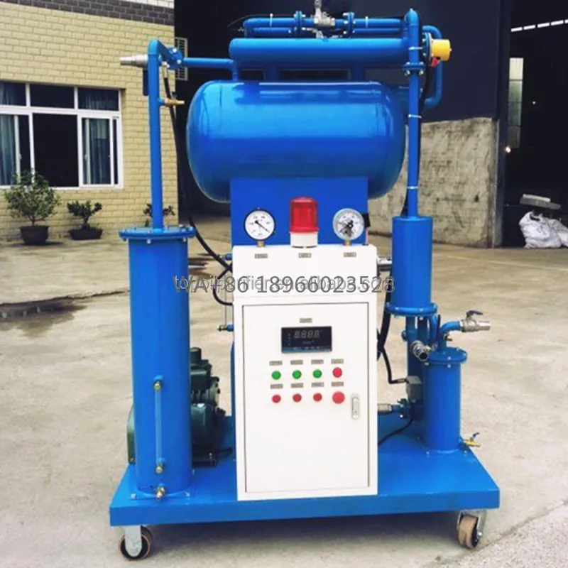 Degasificador/Equipo de tratamiento de aceite de transformador de una sola etapa/Plano de deshidratación