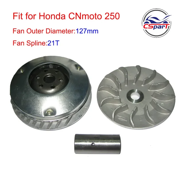 128MM 21T zestaw wariatora 172MM CH250 CN250 250 250CC Jonway wydma Kazuma Piaggio Roketa Dazon Carter JCL ATV Buggy skuter