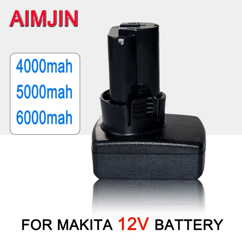 12V  4000/5000/6000mAh Li-ion Replacement Battery for Makita BL1013 BL1014 DF330D LCT203W 194550-6 194551-4  Power Tools Battery