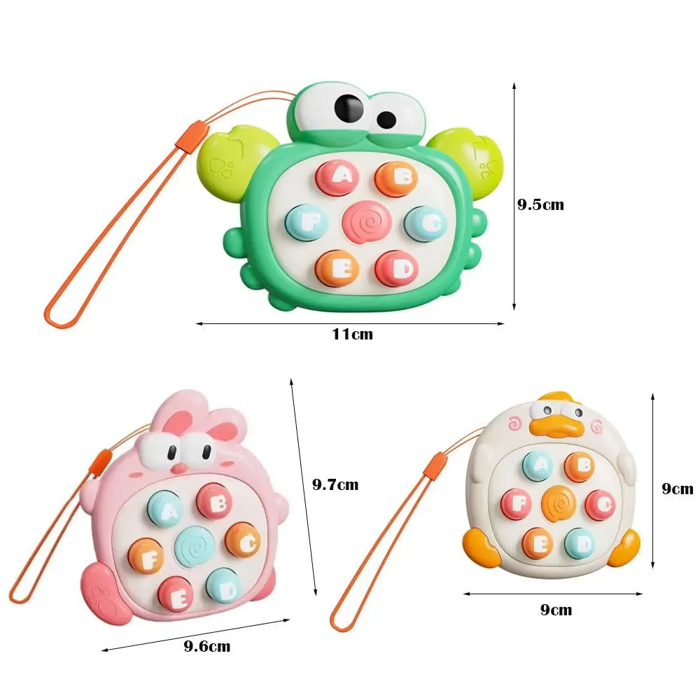 Jouet Puzzle Portable anti-Stress, Mini jeu de frappe coloré, jeu interactif Durable, jouet de développement