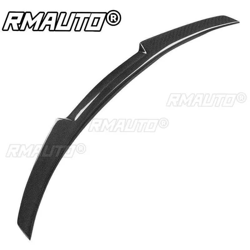 F10 Spoiler Real Carbon Fiber M4 Style Trunk Wing Body Kit For BMW F10 F11 F18 M5 2011-2017 Rear Wing Spoiler Car Accessories view 6