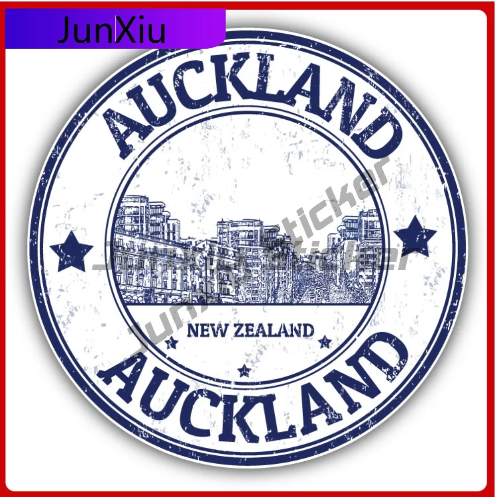 

Креативные наклейки-стикеры из Окленда, Новая Зеландия, для путешествий, автомобильные наклейки на бампер, для отделки дверей, забавный стиль, для внедорожников, водонепроницаемые, VIN-номера