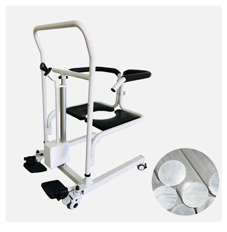 Wholesale Portable Electric Hydraulic Toilet Move Elderly Patient Nursing Transfer Lift Commode Chair