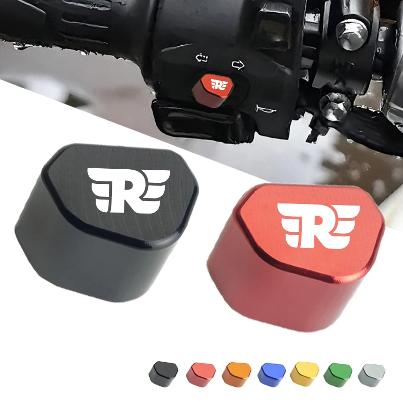 CNC Mototcycle Accessories Switch Button Turn Signal Switch Keycap For Royal Enfield Meteor350 2020 2021 Meteor 350 650
