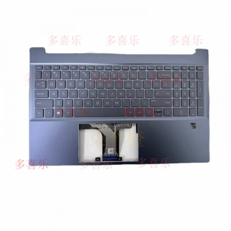 

EE New for hp 15-EG 15-EH TPN-Q246 Q245 C cover keyboard with fingerprints with SC