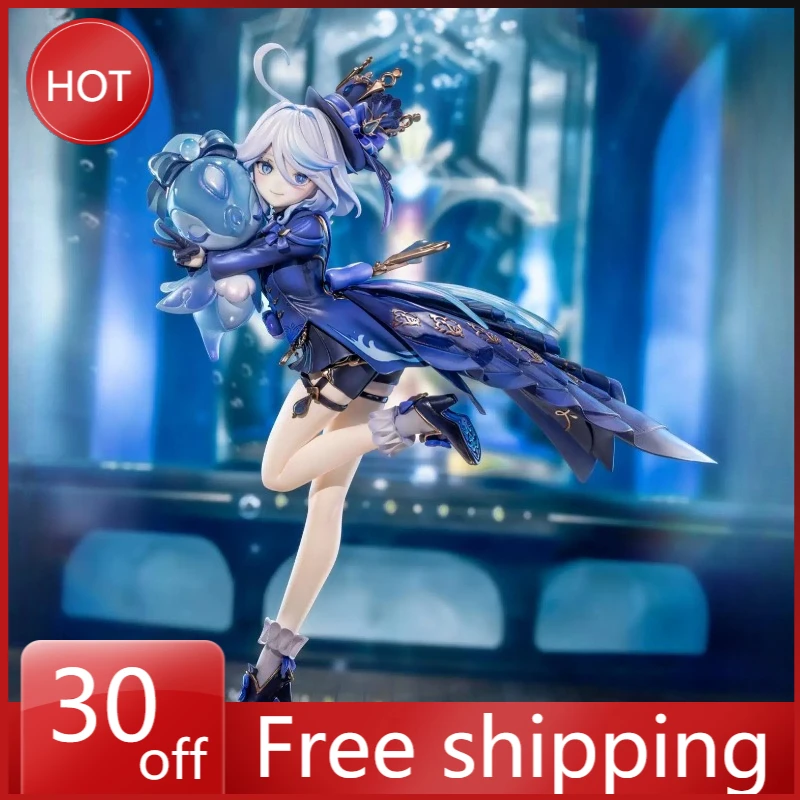 

New Genshin Impact Game Figure Furina Peripheral Beautiful Girl PVC Model Statue Desktop Decoration Ornaments Kids Gifts Toys
