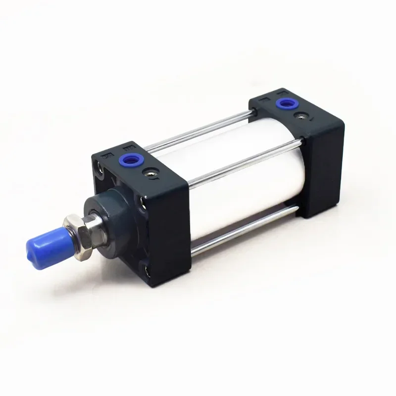 Type 32 40 50 63 80 100 125 160 200mm Double Action Double Acting SC Standard Air Door Pneumatic Air Cylinder