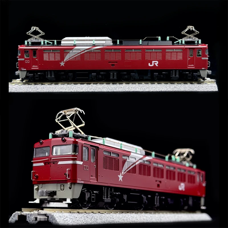 KATO 1/87 Model pociągu lokomotywa elektryczna typu 1-323 EF81 wagon kolejowy nr 81 Beidou w kolorze gwiazdy zabawkowy Model