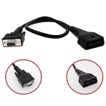 Launch DBScar VII Replacement Cable - OBD2 Connection & USB Data Charging Cable