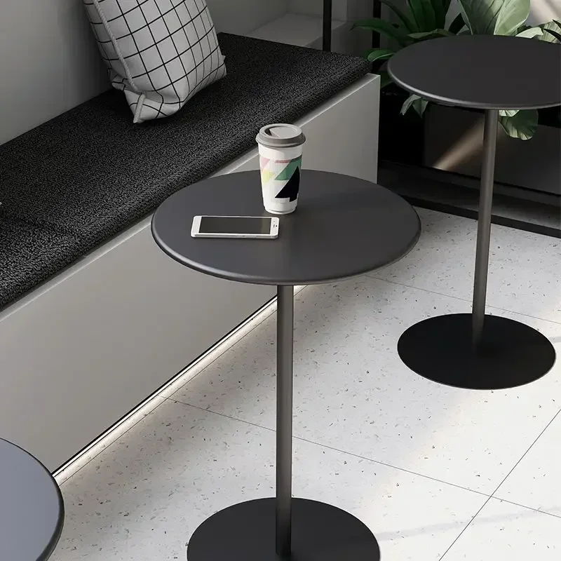 

Modern Simple Small round Table for Coffee Bar Shop Conference Discussion Reception with Chair Combination - Office Furniture