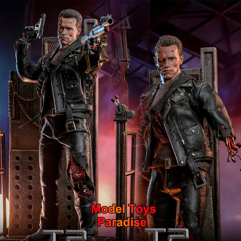 

HOTTOYS HT DX46 1/6 Collectible Toys T-800 Battle Damage Version 2.0 Soldier 12inch Action Figure Model Gifts