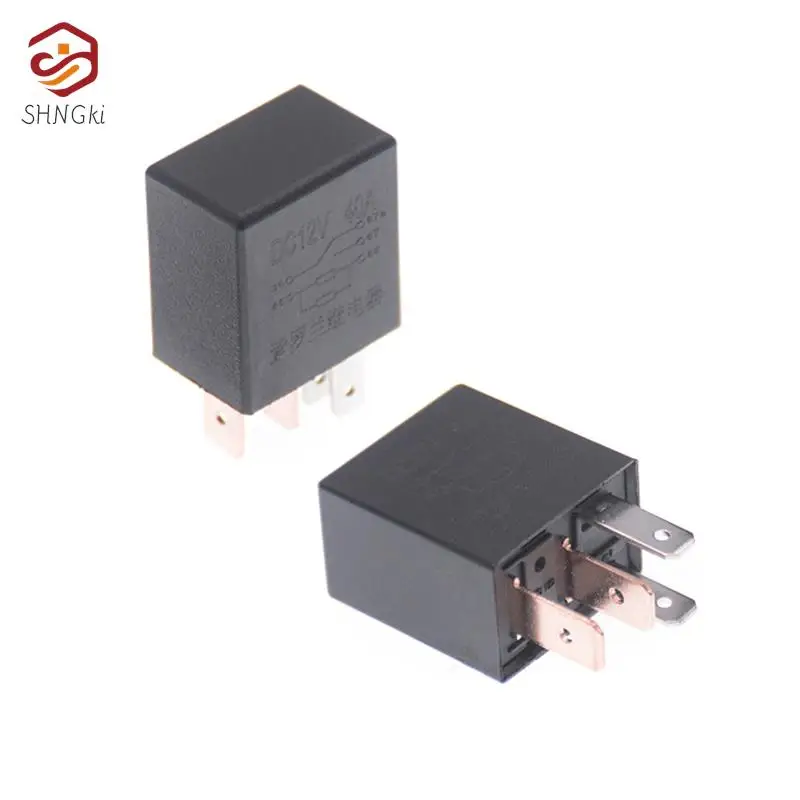 1pcs Car Relay DC 12V 40A Rated Current 1NO 1NC SPDT 4/5 Pins Car Automotive Alarm Relay 40 Amp Wholesale Dropshipping