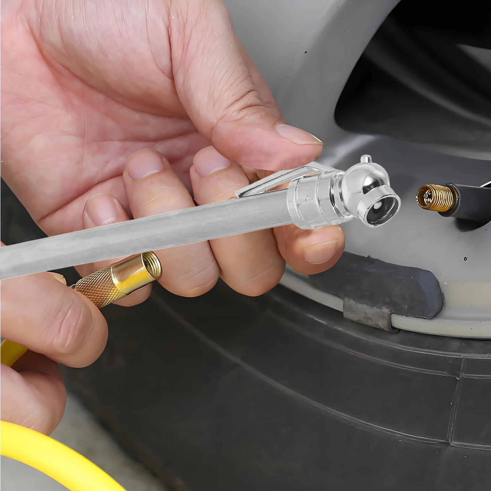 

Tire Pressure Pencil Gauge Auto Pen For Vehicle Alloy Connection Precise Pocket Size No Durable