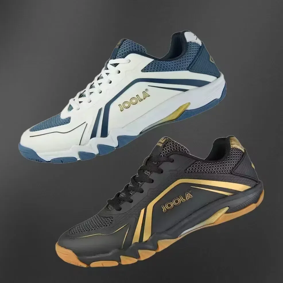 Zapatos de tenis de mesa de entrenamiento para hombre y mujer, zapatillas de tenis cómodas, calzado ligero para bádminton