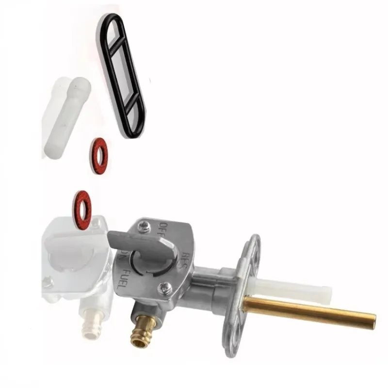 For Kawasaki KDX200 KDX220 KDX250 Fuel Cock Tank Gas Faucet Petrol Tap 1989-2006 Fuel Valve Petcock Switch Assembly KDX 200