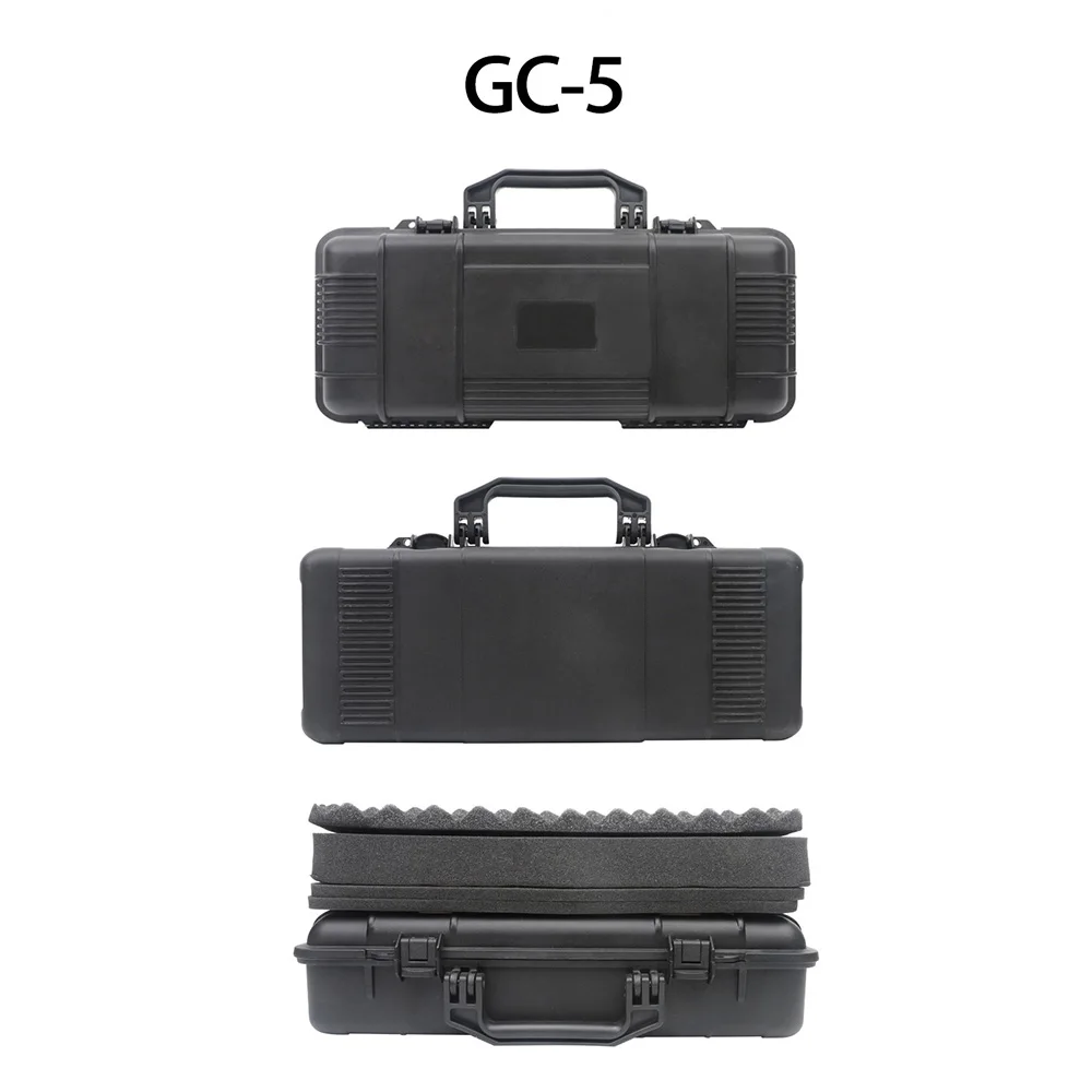 Safety Instrument Tool Box Protective Waterproof Shockproof Toolbox Sealed Tool Case Impact Resistant Suitcase With Foam Lining