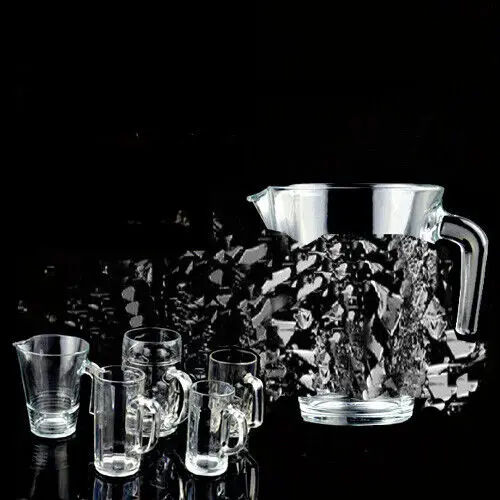 Self Explosion Glass (Medium Crystal Beer Glass) Stage Magic Tricks Mentalism Professional Magic Props Illusions Mind Street Bar