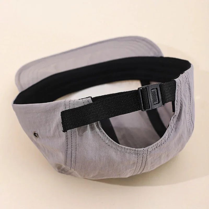 Japanese-style short-brim retro color-block outdoor duckbill cap, soft-brim baseball hat suitable for all seasons, quick-drying