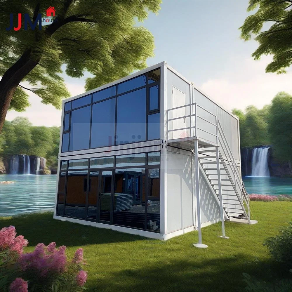 Customized China's Cheap 20ft Flat Pack Container Office Modular Homes Prefab Tiny House Living Isolation Rooms Made Sandwich Pa