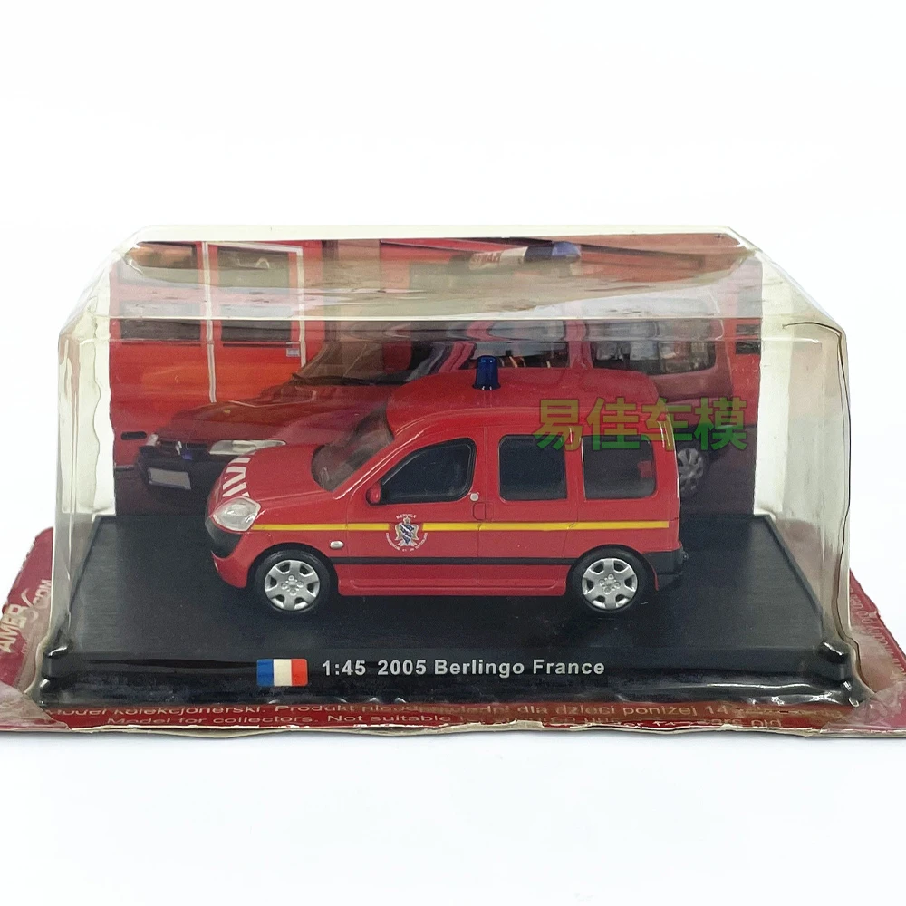 Diecast escala 1:45 2005 motor de bombeiros russo citroen liga 2024 modelo de carro brinquedo colecionável presente lembrança exibição ornamento