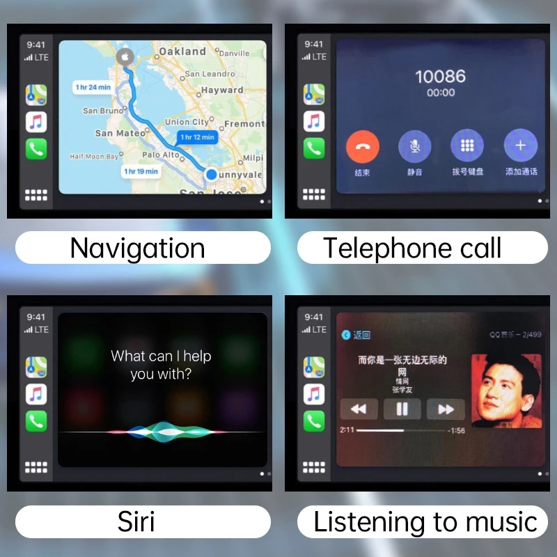 2in1 اللاسلكية CarPlay دونغل السلكية إلى اللاسلكية أندرويد السيارات راديو السيارة نوع-C USB التوصيل والتشغيل لأودي تويوتا VW بنز ل OEM
