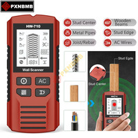 Multi-functional Metal Detector Stud Finder HW-710 Handheld Wall Scanner AC Cable Wires Depth Tracker Electronic Wood Finder Hot
