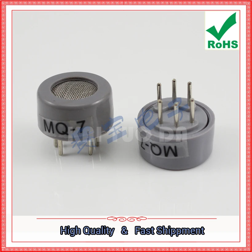 MQ7 Gas Sensors Send Information MQ-7 Carbon Monoxide Gas Sensor