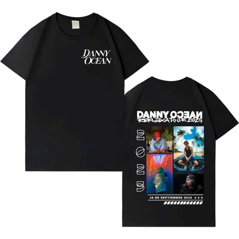 

Футболка с товаром в стиле рэпера Danny Ocean Album, мужская модная повседневная одежда высокого качества, эстетичная, уютная, с короткими рукавами для подростков