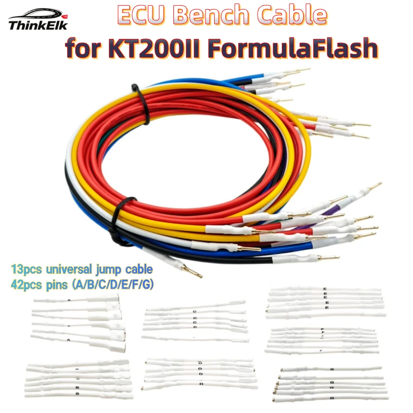 full-set-ecu-bench-connect-cable-for-kt200-kt200ii-formulaflash-ecu-programmer-flex-cabling-wire-ecu-pin-connector-adapter-kit